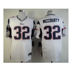 Nike New England Patriots 32 Devin Mccourty White Elite NFL Jersey