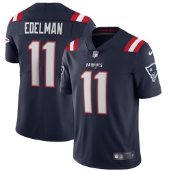 Nike Patriots 11 Julian Edelman Navy 2020 New Vapor Untouchable Limited Jersey