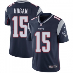 Nike Patriots #15 Chris Hogan Navy Blue Team Color Mens Stitched NFL Vapor Untouchable Limited Jersey