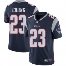 Nike Patriots #23 Patrick Chung Navy Blue Team Color Mens Stitched NFL Vapor Untouchable Limited Jersey