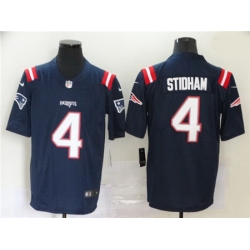 Nike Patriots 4 Jarrett Stidham Navy 2020 New Vapor Untouchable Limited Jersey