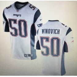 Patriots 50 Chase Winovich White Vapor limited Jersey