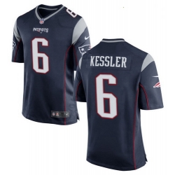 Youth Patriots 6 Cody Kessler Navy Blue Team Football Vapor Untouchable Jersey