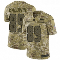 Mens Nike Seattle Seahawks 89 Doug Baldwin Limited Camo 2018 Salute to Service NFL Jersey