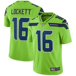 Nike Seahawks #16 Tyler Lockett Green Mens Stitched NFL Limited Rush Jersey