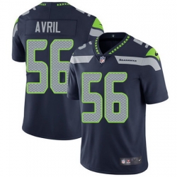 Nike Seahawks #56 Cliff Avril Steel Blue Team Color Mens Stitched NFL Vapor Untouchable Limited Jersey