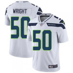 Nike Seahawks #50 K J  Wright White Youth Stitched NFL Vapor Untouchable Limited Jersey