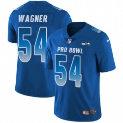 Youth Nike Seattle Seahawks 54 Bobby Wagner Limited Royal Blue 2018 Pro Bowl NFL Jersey