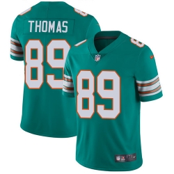 Nike Dolphins #89 Julius Thomas Aqua Green Alternate Mens Stitched NFL Vapor Untouchable Limited Jersey