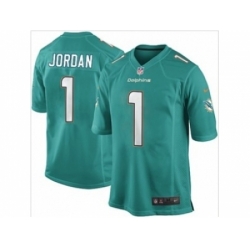 Nike Miami Dolphins 1 Dion Jordan green game NFL Jersey