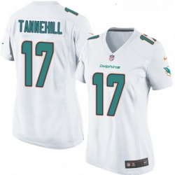 Womens Nike Miami Dolphins 17 Ryan Tannehill Game White NFL Jersey