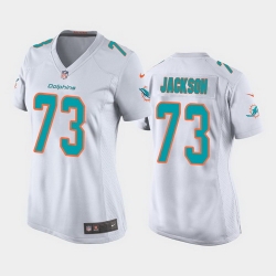 women austin jackson miami dolphins white game jersey 