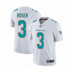 Youth Miami Dolphins 3 Josh Rosen White Vapor Untouchable Limited Player Football Jersey