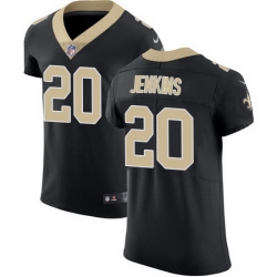 Nike Saints 20 Janoris Jenkins Black Team Color Men Stitched NFL Vapor Untouchable Elite Jersey