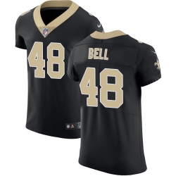 Nike Saints #48 Vonn Bell Black Team Color Mens Stitched NFL Vapor Untouchable Elite Jersey