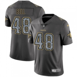 Nike Saints #48 Vonn Bell Gray Static Mens NFL Vapor Untouchable Game Jersey