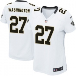 Dwayne Washington New Orleans Saints Women Game Nike Jersey White