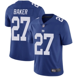 Giants 27 Deandre Baker Royal Blue Team Color Men Stitched Football Vapor Untouchable Limited Jersey