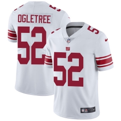 Nike Giants #52 Alec Ogletree White Mens Stitched NFL Vapor Untouchable Limited Jersey