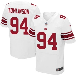 Nike Giants #94 Dalvin Tomlinson White Mens Stitched NFL Elite Jersey