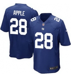 Nike Giants #28 Eli Apple Royal Blue Team Color Youth Stitched NFL Elite Jersey