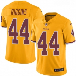 Mens Nike Washington Redskins 44 John Riggins Limited Gold Rush Vapor Untouchable NFL Jersey