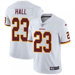 Nike Redskins #23 DeAngelo Hall White Mens Stitched NFL Vapor Untouchable Limited Jersey