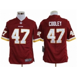 Nike Washington Redskins 47 Chris Cooley Red Game NFL Jersey