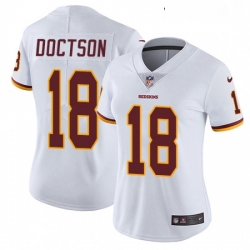 Womens Nike Washington Redskins 18 Josh Doctson Elite White NFL Jersey