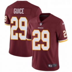 Youth Nike Washington Redskins 29 Derrius Guice Burgundy Red Team Color Vapor Untouchable Elite Player NFL Jersey