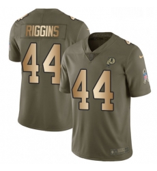 Youth Nike Washington Redskins 44 John Riggins Limited OliveGold 2017 Salute to Service NFL Jersey