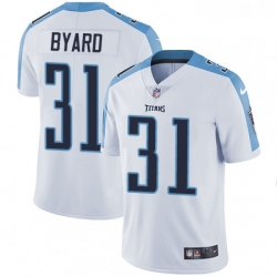 Mens Nike Tennessee Titans 31 Kevin Byard White Vapor Untouchable Limited Player NFL Jersey