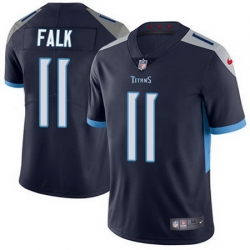 Nike Titans #11 Luke Falk Navy Blue Alternate Mens Stitched NFL Vapor Untouchable Limited Jersey