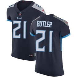 Nike Titans #21 Malcolm Butler Navy Blue Alternate Mens Stitched NFL Vapor Untouchable Elite Jersey