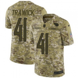 Nike Titans #41 Brynden Trawick Camo Mens Stitched NFL Limited 2018 Salute To Service Jersey