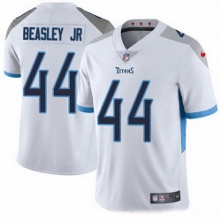 Nike Titans 44 Vic Beasley Jr White Men Stitched NFL Vapor Untouchable Limited Jersey