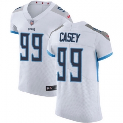 Nike Titans #99 Jurrell Casey White Mens Stitched NFL Vapor Untouchable Elite Jersey