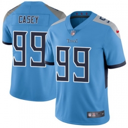 Nike Titans #99 Jurrell Casey Light Blue Team Color Youth Stitched NFL Vapor Untouchable Limited Jersey