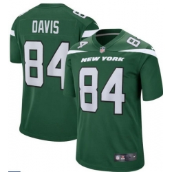 Men New York Jets Corey Davis #84 Green Vapor Limited Stitched Football Jersey