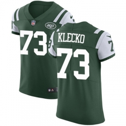 Nike Jets #73 Joe Klecko Green Team Color Mens Stitched NFL Vapor Untouchable Elite Jersey