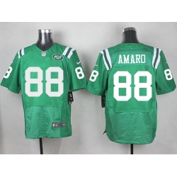 Nike Jets 88 Jace Amaro Green Mens Stitched NFL Elite Rush Jersey