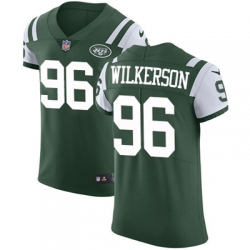 Nike Jets #96 Muhammad Wilkerson Green Team Color Mens Stitched NFL Vapor Untouchable Elite Jersey