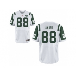 Nike New York Jets 88 Jace Amaro White Elite NFL Jersey