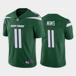 men denzel mims new york jets green vapor limited jersey 