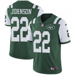 Nike Jets #22 Trumaine Johnson Green Team Color Youth Stitched NFL Vapor Untouchable Limited Jersey