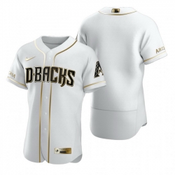 Arizona Diamondbacks Blank White Nike Mens Authentic Golden Edition MLB Jersey