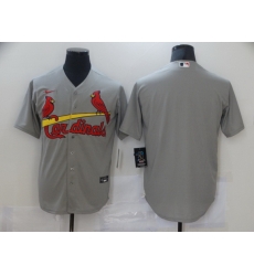 Men Nike St  Louis Arizona Cardinals grey Blank Coolbase Jersey