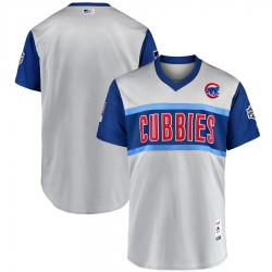 Cubs Blank Gray 2019 MLB Little League Classic Team Jersey