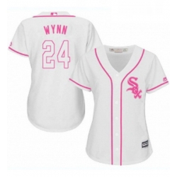 Womens Majestic Chicago White Sox 24 Early Wynn Authentic White Fashion Cool Base MLB Jersey