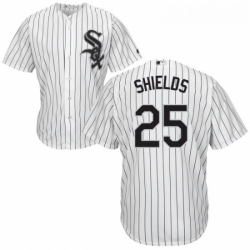 Youth Majestic Chicago White Sox 33 James Shields Replica White Home Cool Base MLB Jersey